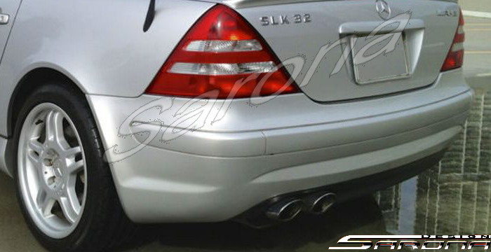 Custom Mercedes SLK  Convertible Rear Bumper (1998 - 2004) - $590.00 (Part #MB-047-RB)